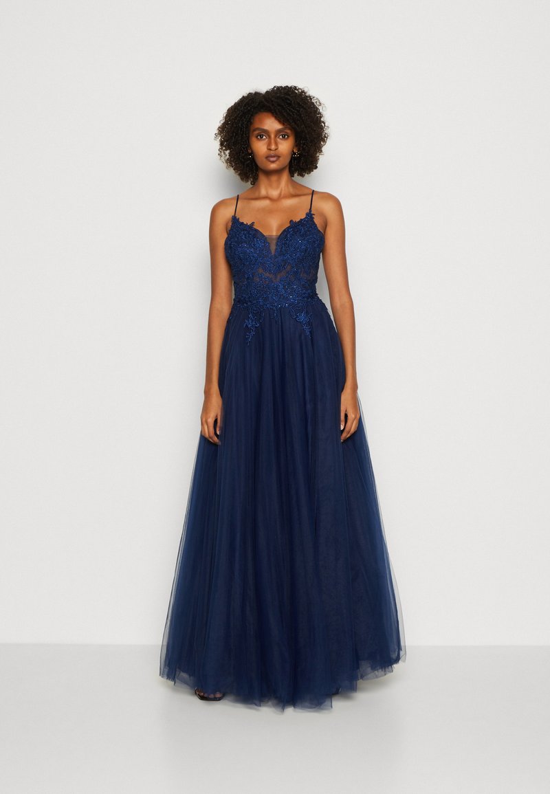 Mascara Robe de cocktail - navy/bleu - ZALANDO.FR