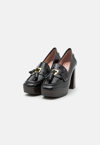 Coccinelle BEAT SHINY - Scarpe con plateau - noir