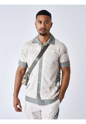 IMPRIMÉ PALMIER - Camicia - craie