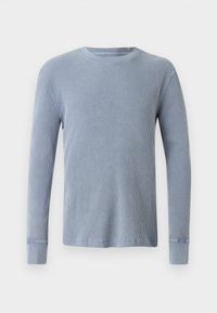 THERMAL CREW - Long sleeved top - blue