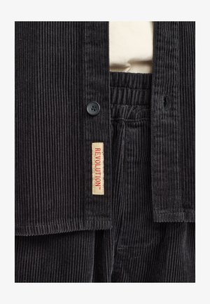 REVOLUTION, Chemise - darkgrey
