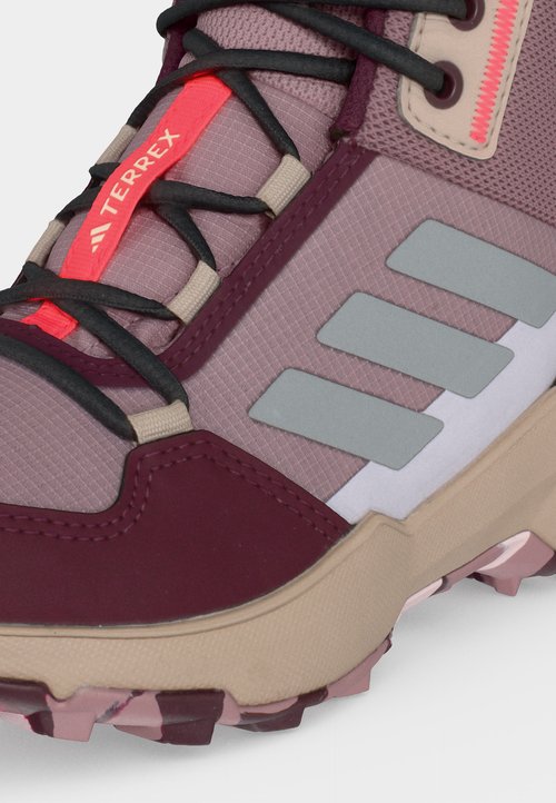 adidas AX4R MID UNISEX - Hiking shoes - magic mauve/reflective silver-coloured/maroon — photo 7