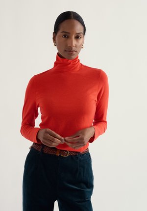 LANDING  - T-shirt à manches longues - orange - bucket