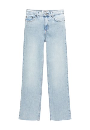 PULL&BEAR CUT - Jeans Straight Leg - light blue denim
