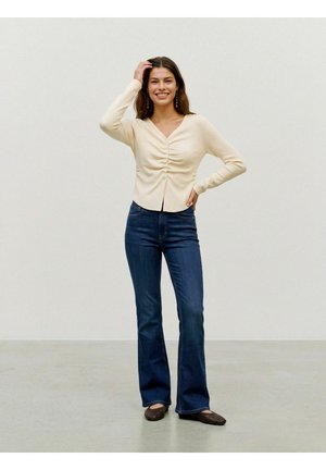 Vero Moda, KNITTED PULLOVER VMROSA KNIT CARDIGAN - Gilet - birch