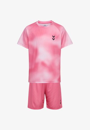 Hummel, HUMMEL HMLJR CLOUD SET UNISEX - Kurze Sporthose - chateau rose