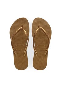 Havaianas SLIM - Tåsandaler - bronze