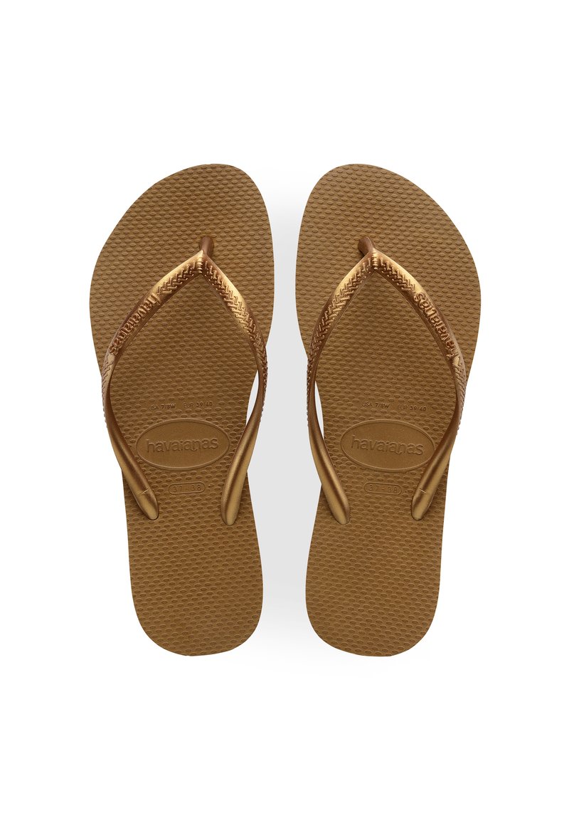 Havaianas SLIM - Tåsandaler - bronze
