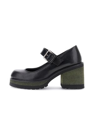 Scarpe con plateau - black