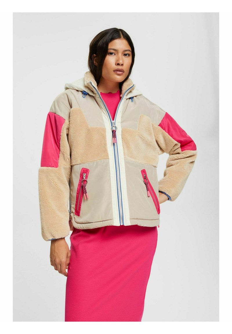 edc by Esprit Winter jacket cream beige/beige Zalando.co.uk