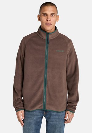 Fleecejas - dark brown