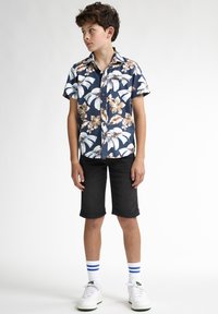 Petrol Industries BOTANICAL SHIRT BALBOA - Skjorta - navy blue