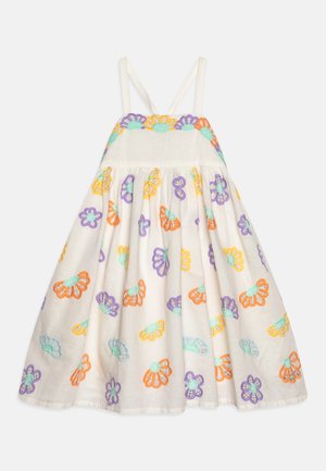 Stella McCartney Kids DRESS GIRL MIX FESTIVE FLOWERS  - Freizeitkleid - white