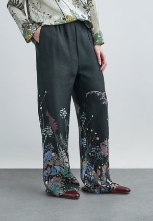 FABERT - Nohavice - black