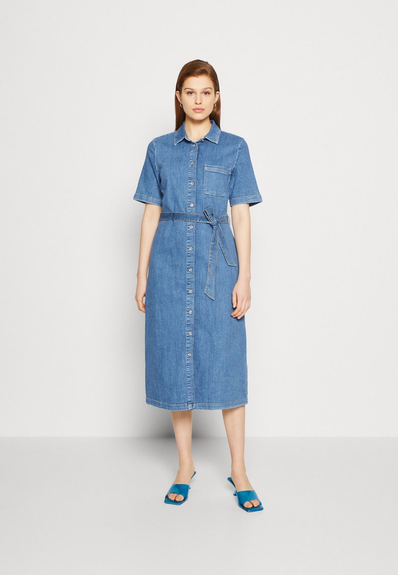 ONLY dam klänning ONLGIGI - Medium blue denim main image 1