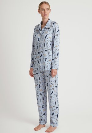 DURCHGEKNÖPFT - Pigiama - harmony blue