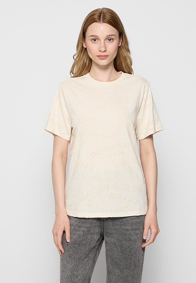 Scotch & Soda T-shirt print beige