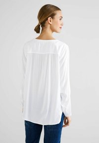 Street One UNIFARBE - Bluse - weiß