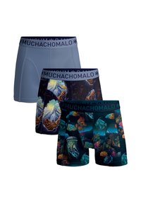 MUCHACHOMALO 3-PACK DEEP SEA MOUNTAINTOPS - Boksershorts - print print blue
