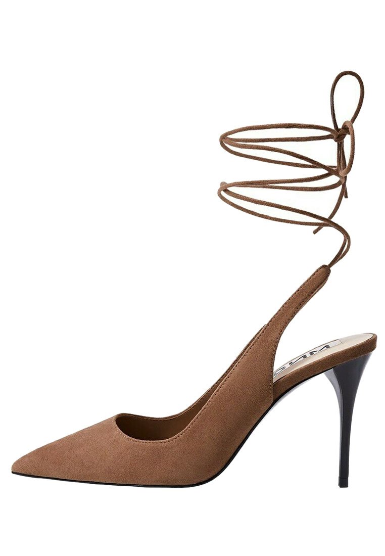 escarpins marron clair