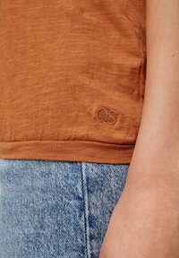 QS O SHAPE - T-shirt basique - zimt
