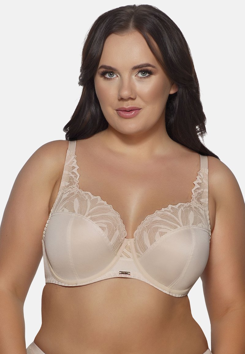AVA YASEMIN SOFT - Merevítős melltartó - beige