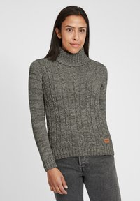 Oxmo - OXPHILIA - Rollkragenpullover - Jumper - dark grey Thumbnail Image 1