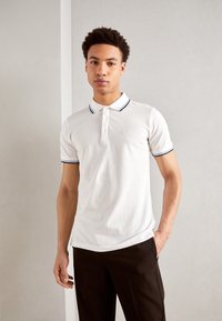Lindbergh CONTRAST PIPING - Polokošeľa - white