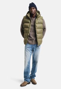 GANT ACTIVE CLOUD VEST - Weste - juniper green