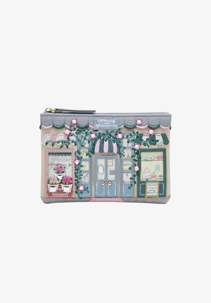 Vendula, VENDULA LONDON - PORTAMONETE DONNA CON ZIP POSIES AND PATISSERIES - Monedero - lilla