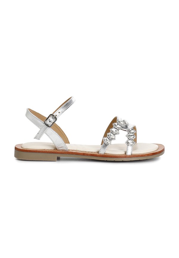 Riemensandalette - silver