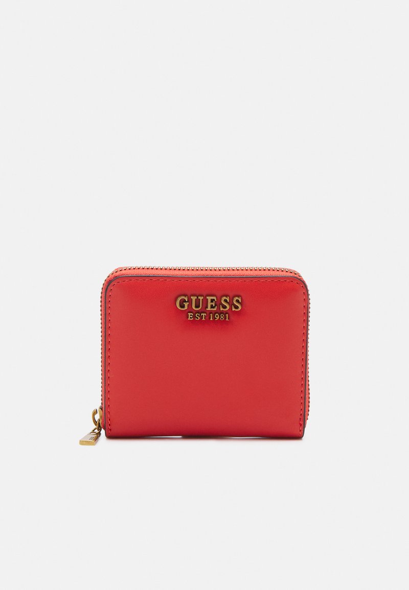 Guess LAUREL SMALL ZIP AROUND - Portefeuille - orange