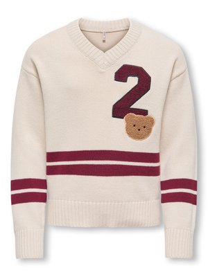 KOGJANNY - Strikkegenser - birch