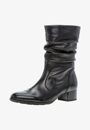 Gabor Cowboy/biker ankle boot - schwarz