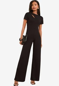 SHORT SLEEVE SPLICE - Kombinezons - black