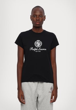 HOTEL SHORT SLEEVE - T-shirt imprimé - polo black/white