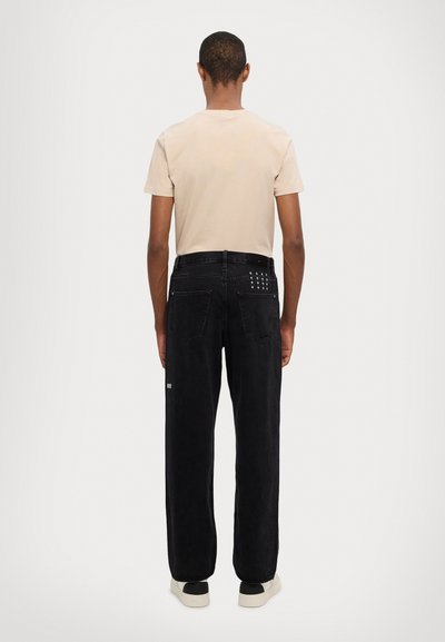 Ksubi ANTI  - Calças de ganga de corte relaxado - black