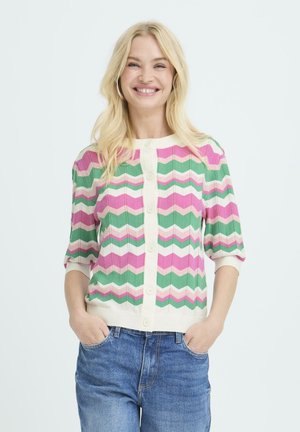 MMORLA - Gilet - phlox pink zig zag