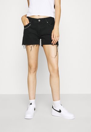 Short en jean - dark-blue denim