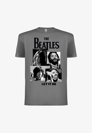 rockshirts BEATLES LET IT BE - T-shirt con stampa - grey