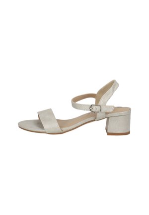 Sandals - champagner