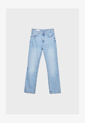 Stradivarius VINTAGE - Jeans a sigaretta - light blue denim