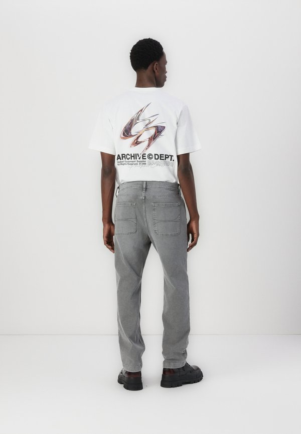 Washed Grey Loose Jeans - Loose Jeans4