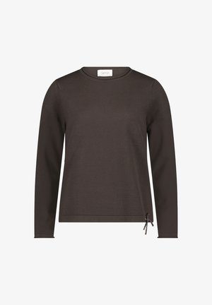 Cartoon, CARTOON MIT RUNDHALSAUSSCHNITT STRICKPULLOVER - Pullover - dunkelbraun