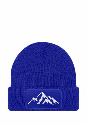 MIT PATCH BERGE NATUR  - Beanie - blau