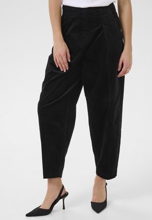 RIKKA BARREL - Pantaloni - black