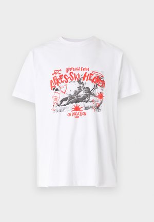On Vacation APRÈS SKI HEAVEN UNISEX - T-shirt print - white