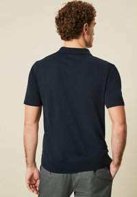 Next SHORT SLEEVE - REGULAR FIT - Bluză polo - navy
