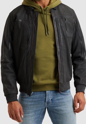 Chaqueta de cuero - grey