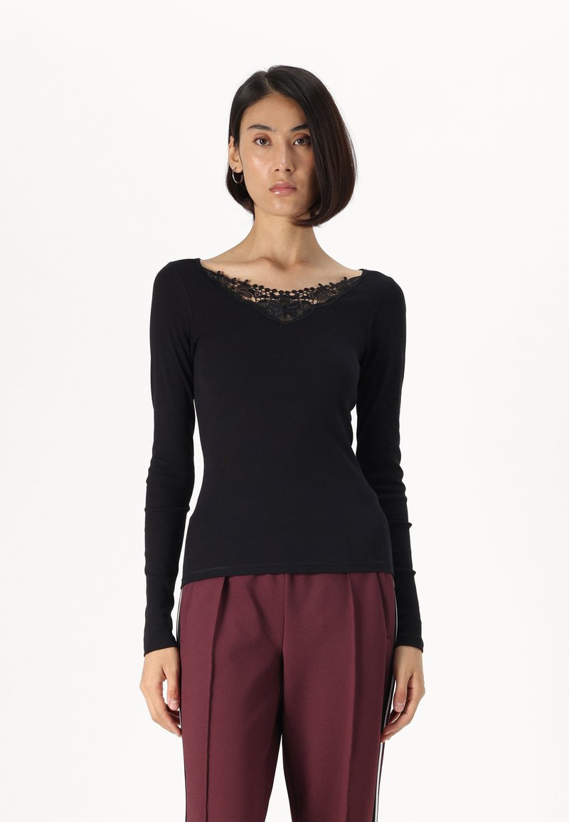 ONLY Tall ONLKIRA - Top s dlhým rukávom - black